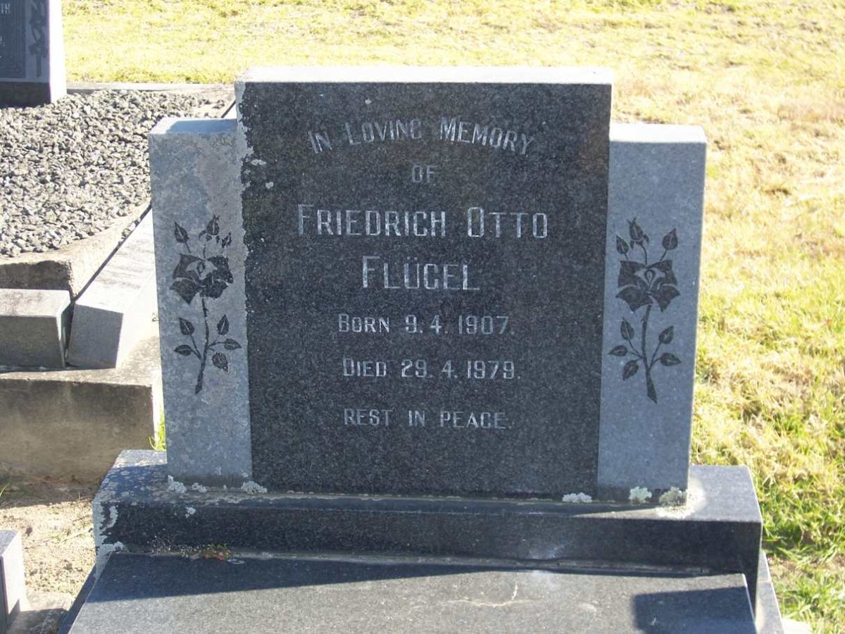 FLUGEL Friedrich Otto 1907-1979