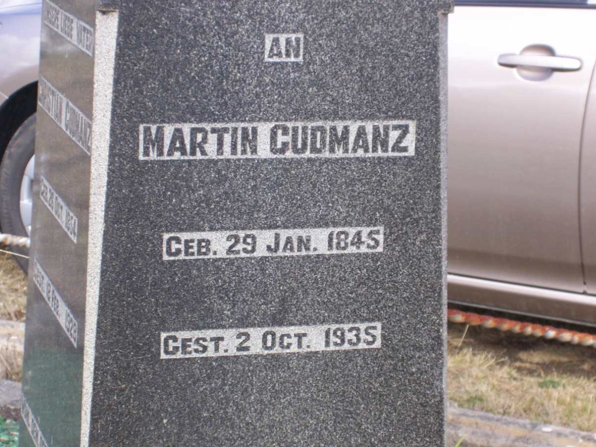 GUDMANZ Martin 1845-1935