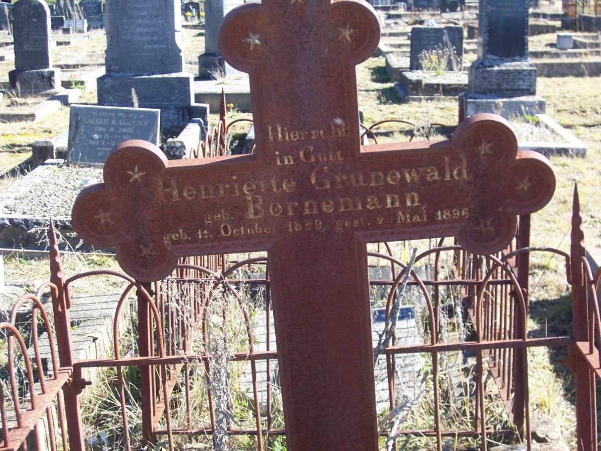 GRUNEWALD Henriette nee BORNEMANN 1829-1896