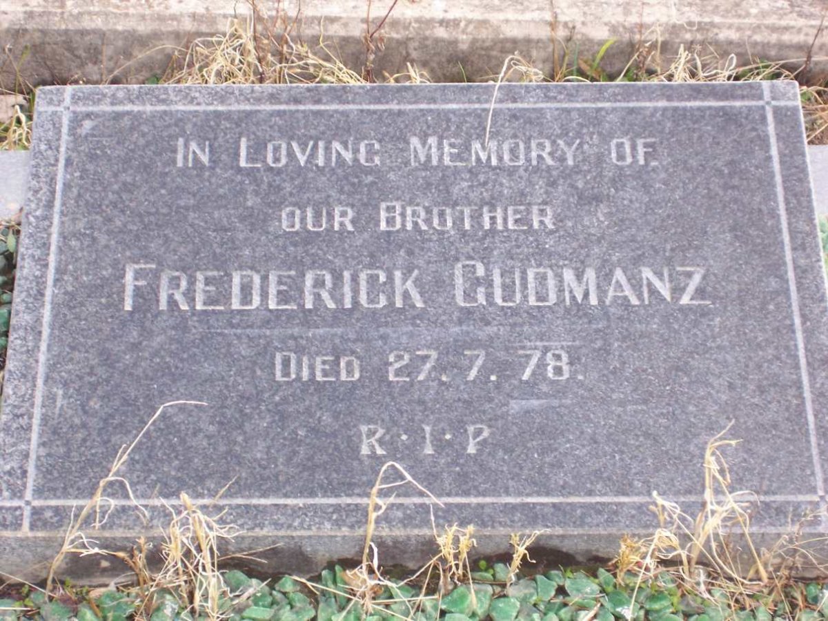 GUDMANZ Frededrick -1978
