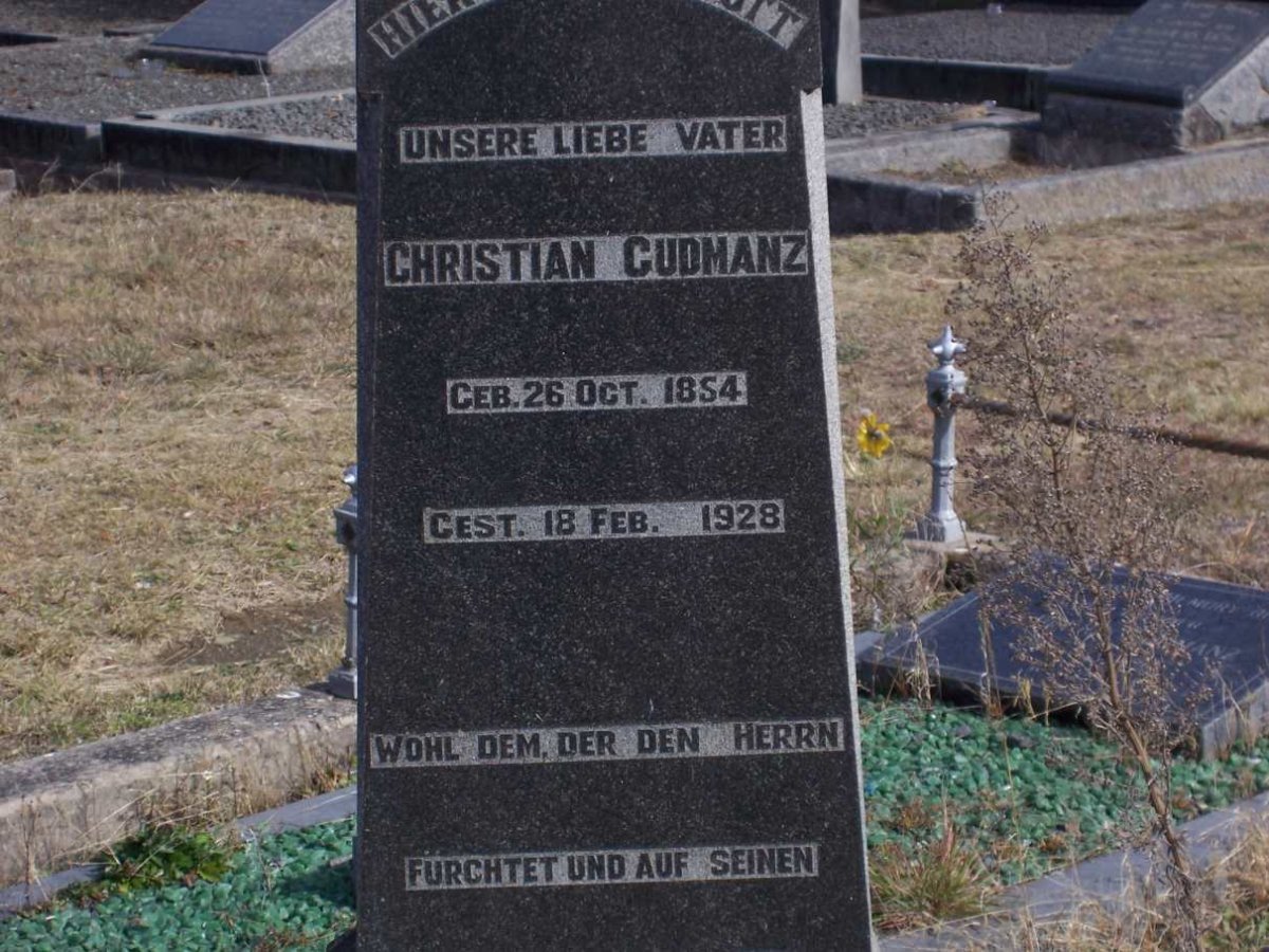 GUDMANZ Christian 1854-1928