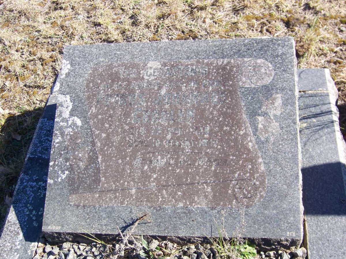 GROBLER Petrus Johannes 1936-19?2
