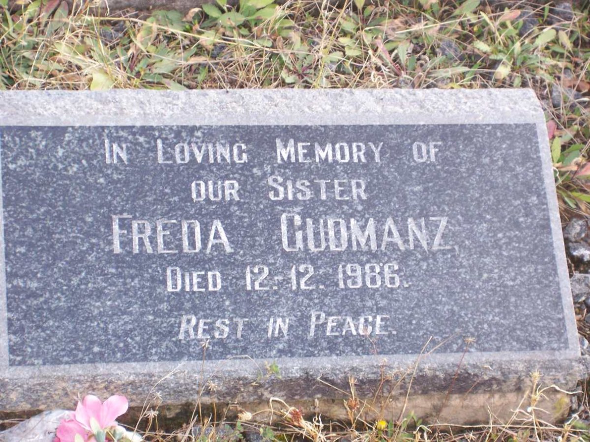 GUDMANZ Freda -1966