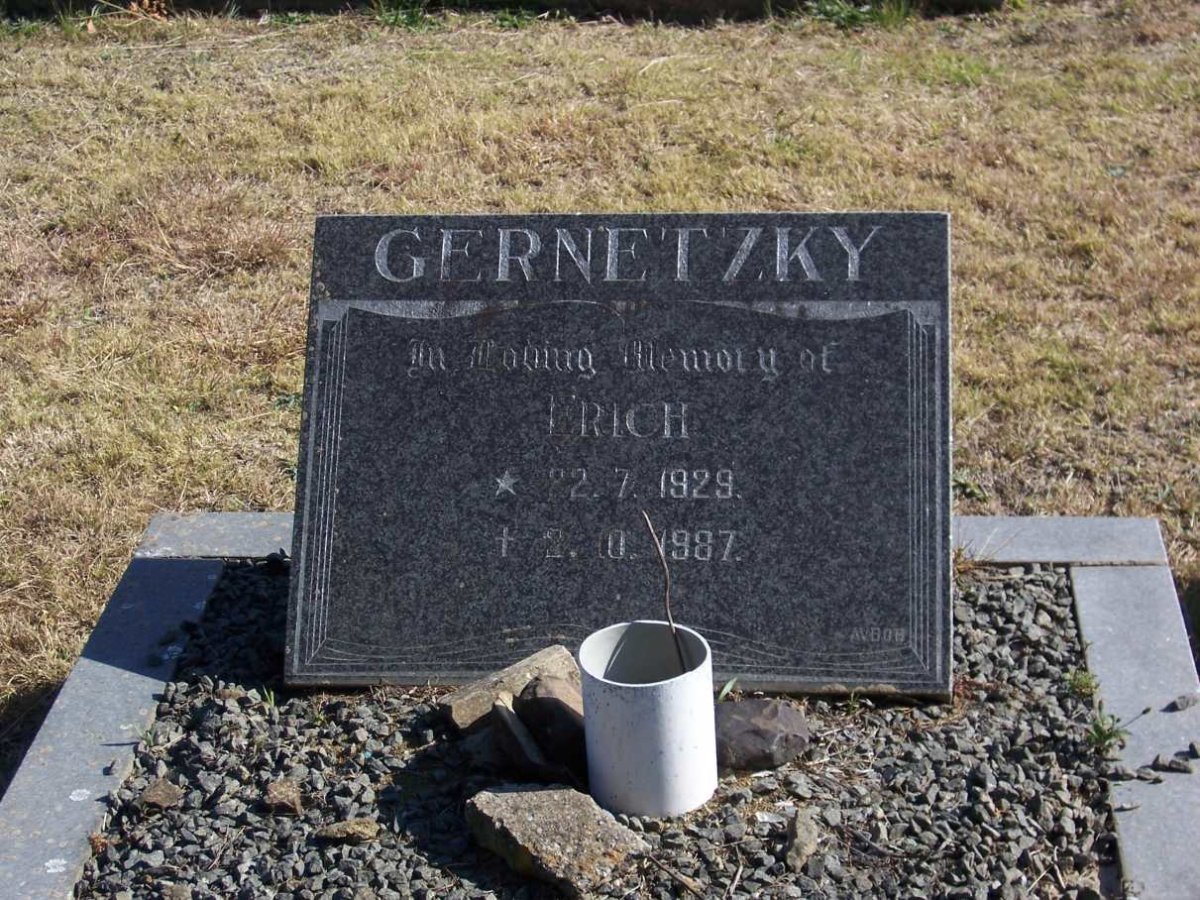 GERNETZKY Erich 1929-1987