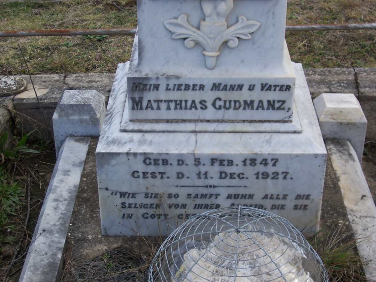 GUDMANZ Matthias 1847-1927