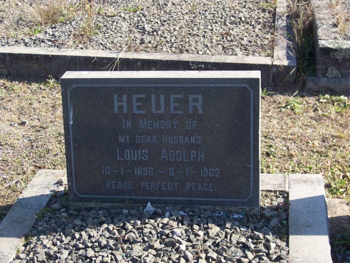 HEUER Louis Adolph 1896-1962