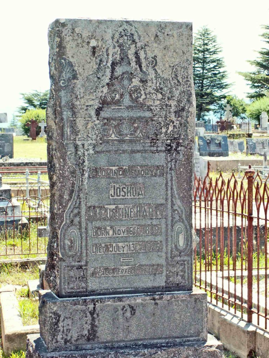 HARTY Joshua Augustine 1839-1926