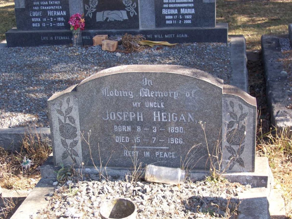 HEIGAN Joseph 1890-1966