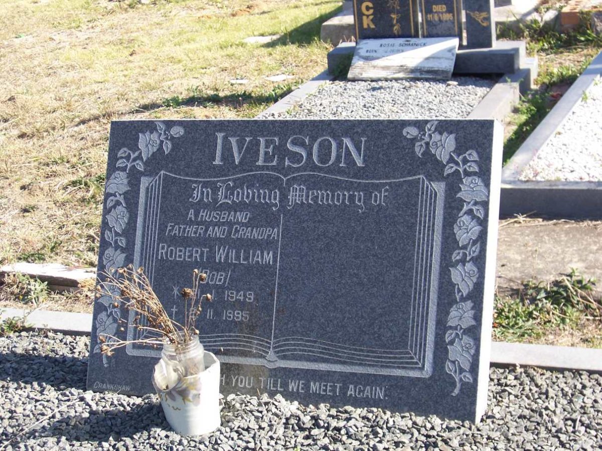 IVESON Robert William 1949-1995