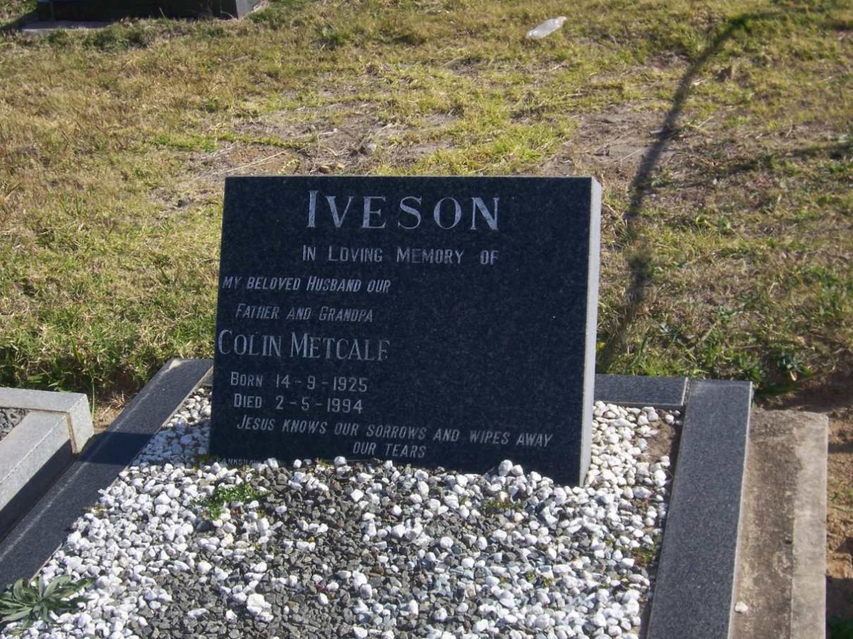 IVESON Colin Metcalf 1925-1994