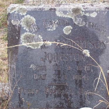JOHNSTON ? Robertson 1879-1964