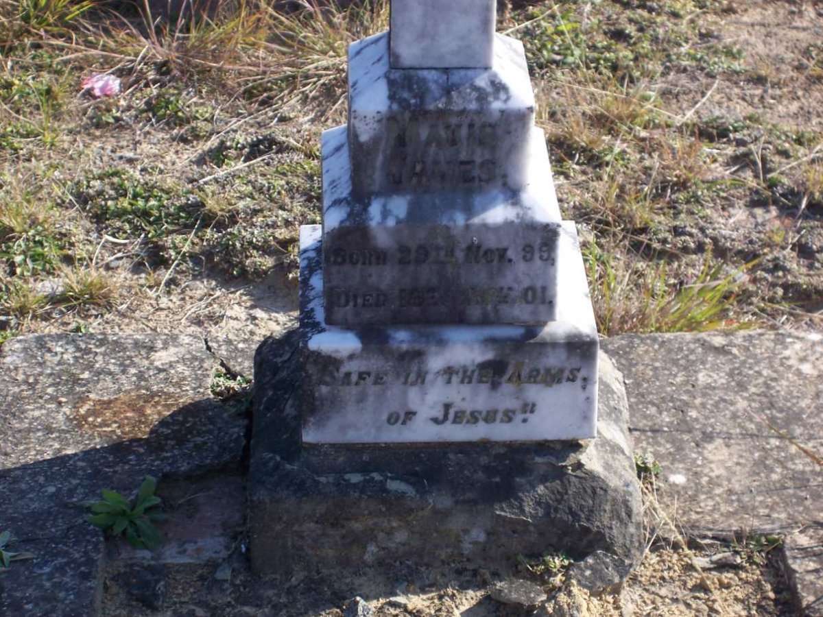 JAMES Mavis 1899-1901