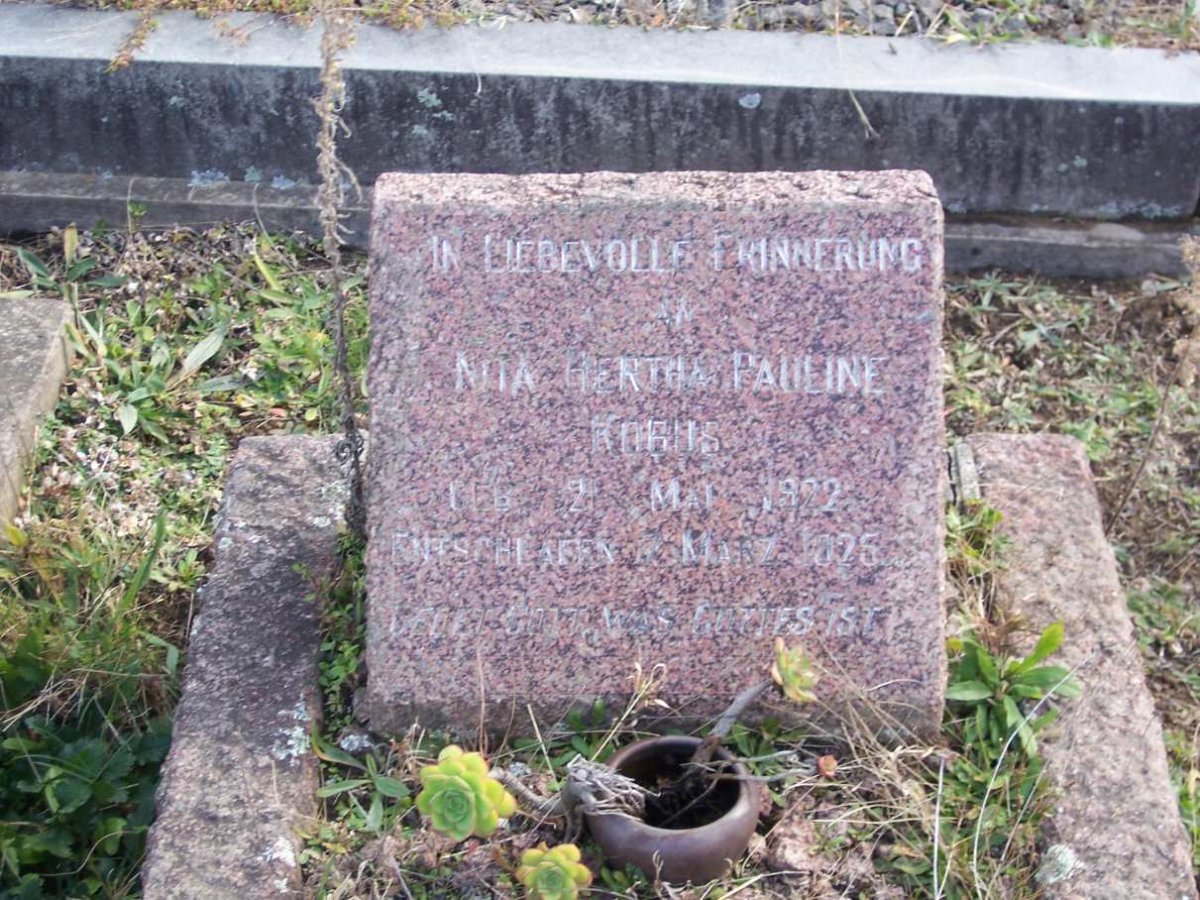 KOBUS Nita Bertha 1922-1925