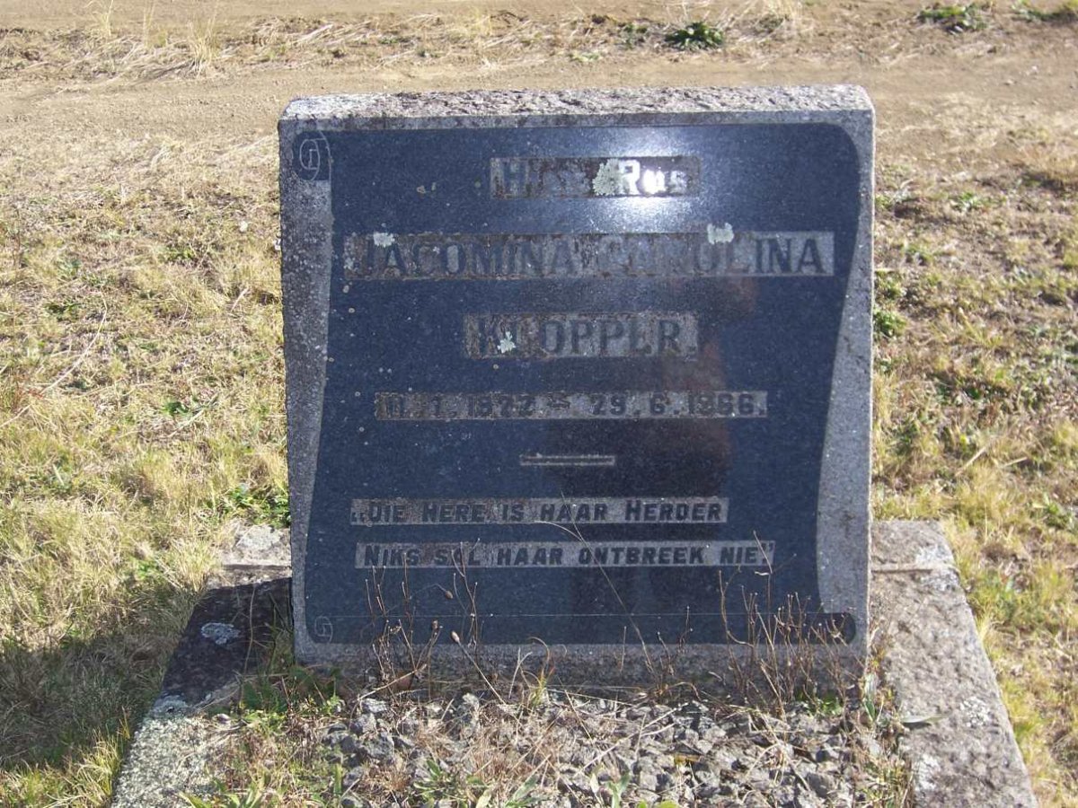 KLOPPER Jacomina Carolina 1922-1966