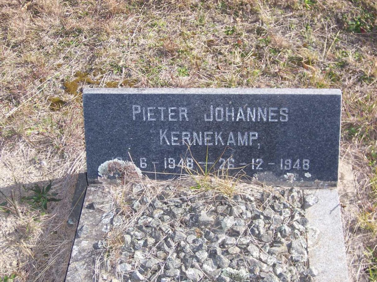 KERNEKAMP Pieter Johannes 1948-1948