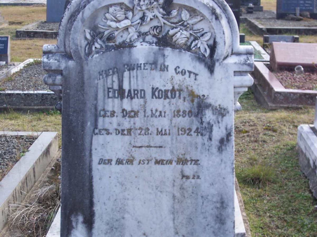 KOKOT Eduard 1880-1924