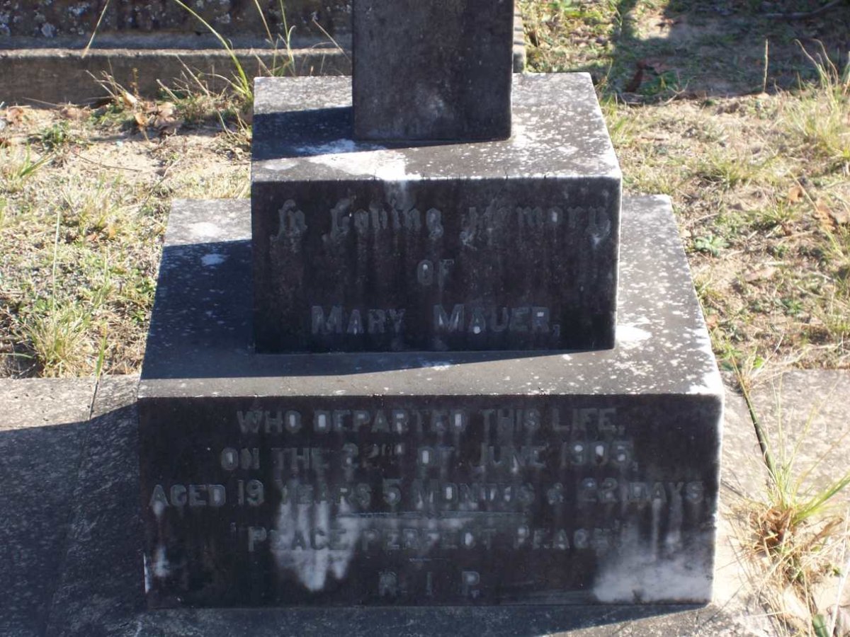 MAUER Mary -1905