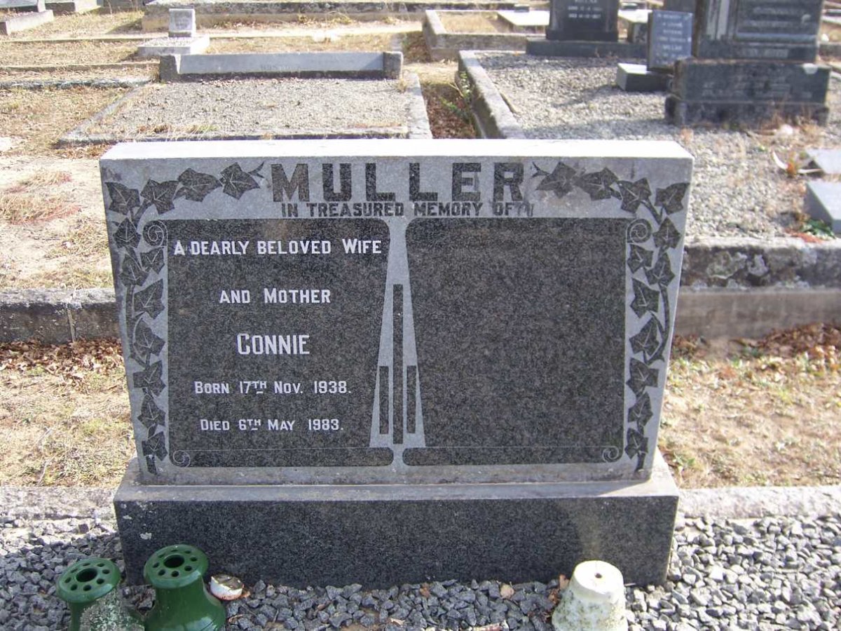 MULLER Connie 1938-1983