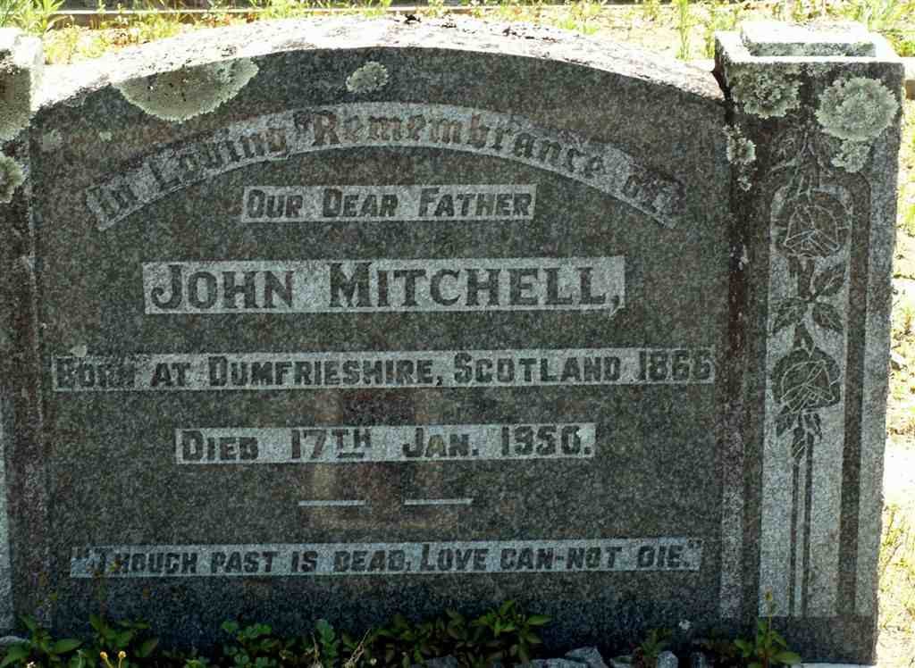 MITCHELL John 1866-1950