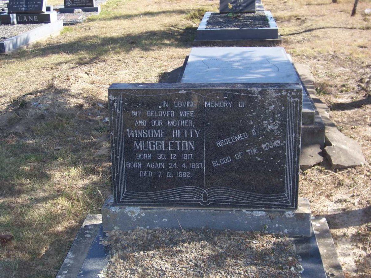 MUGGLETON Winsome Hetty 1917-1937