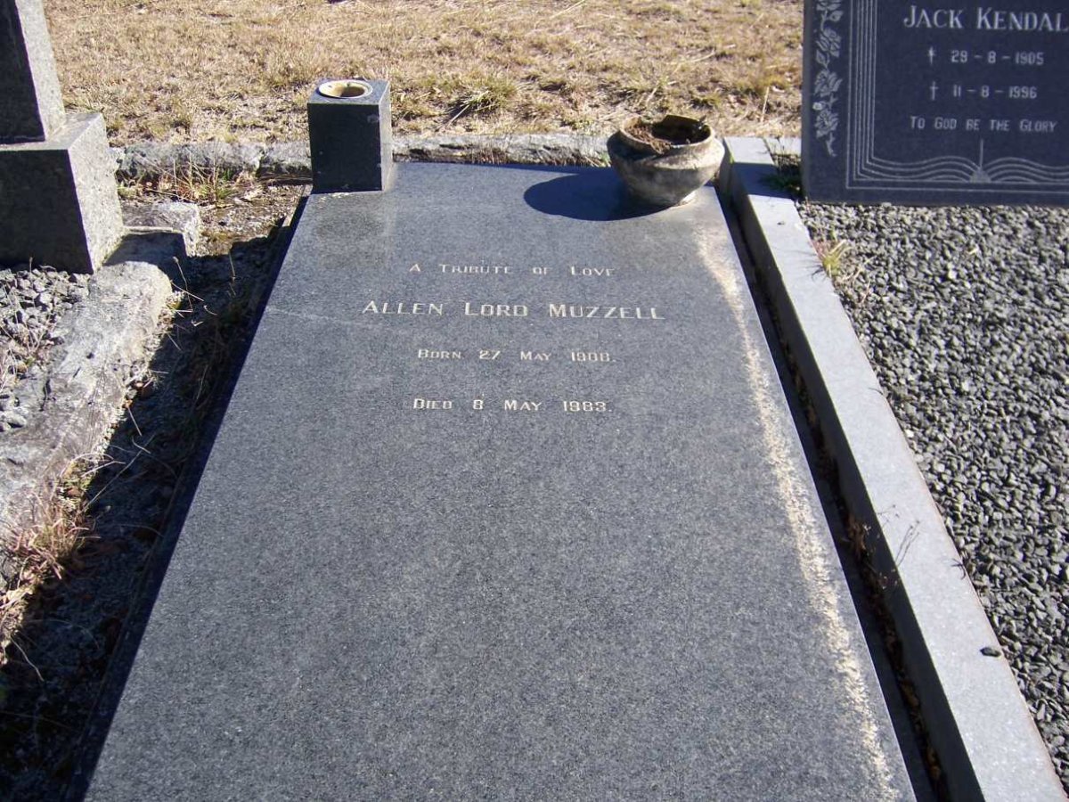 MUZZELL Allen Lord 1908-1983