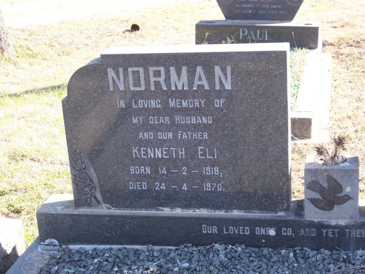 NORMAN Kenneth Eli 1918-1970