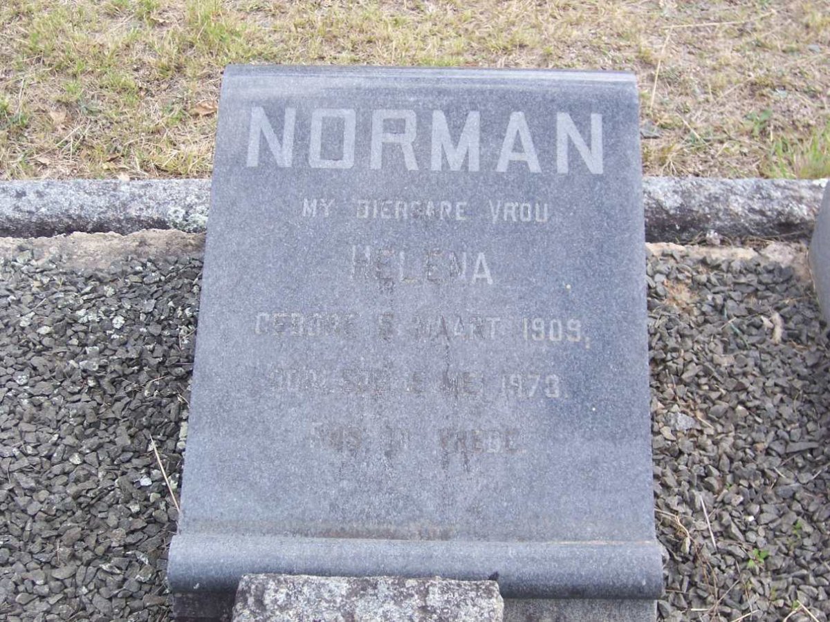 NORMAN Helena 1909-1973