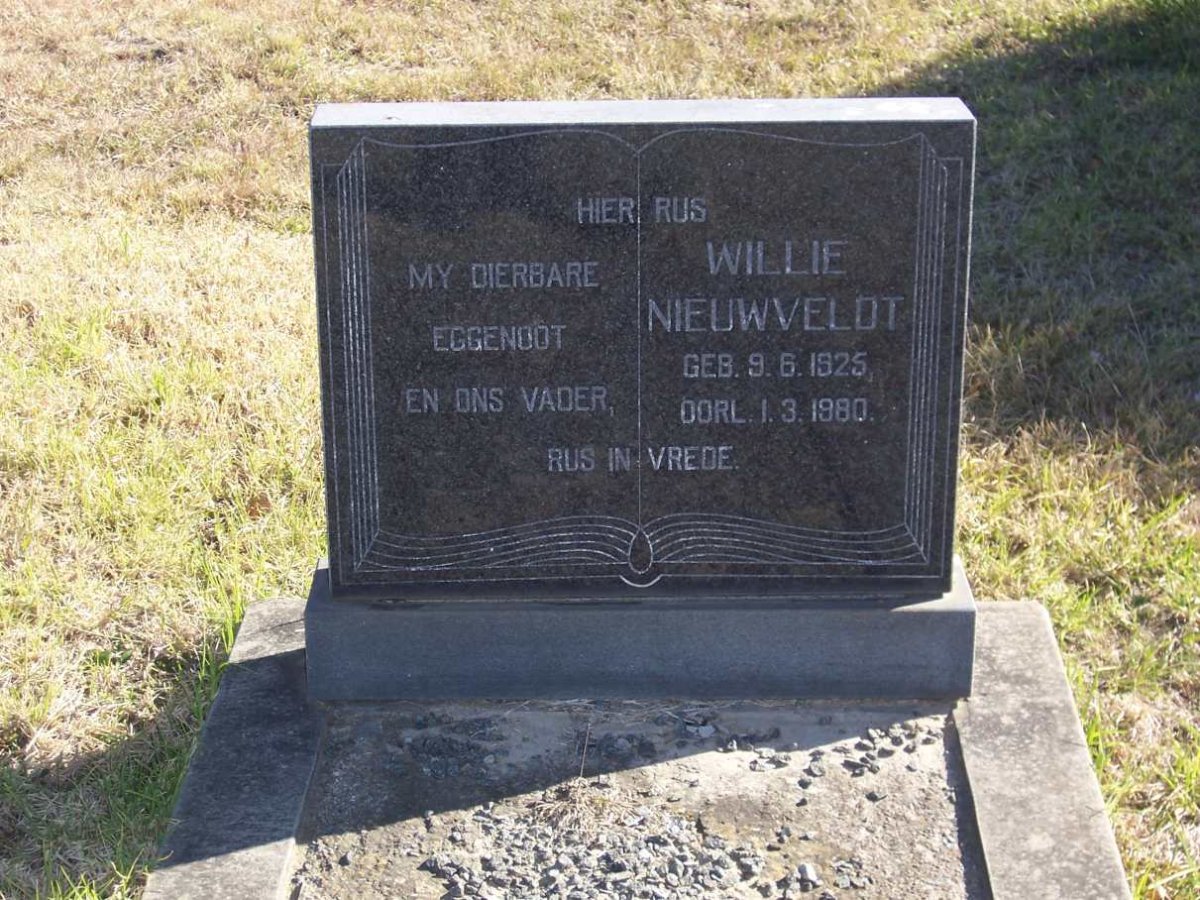 NIEUWVELDT Willie 1925-1980