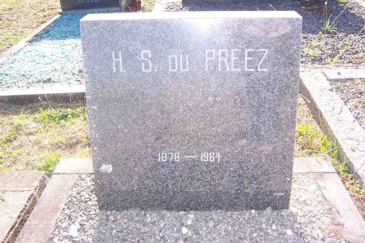 PREEZ H.S., du 1878-1964