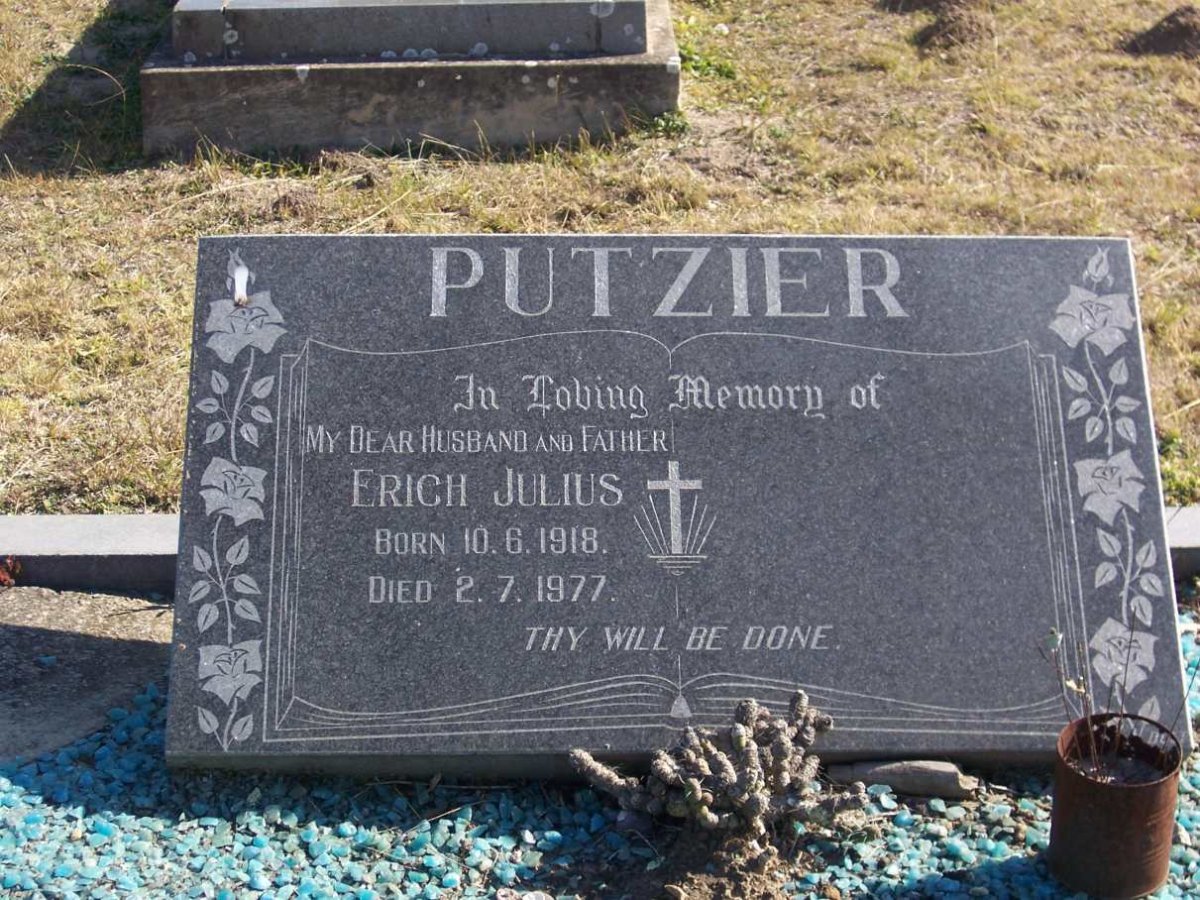 PUTZIER Erich Julius 1918-1977