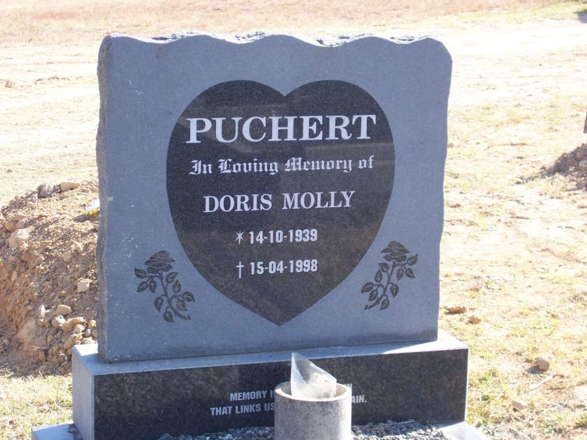 PUCHERT Doris Molly 1939-1998