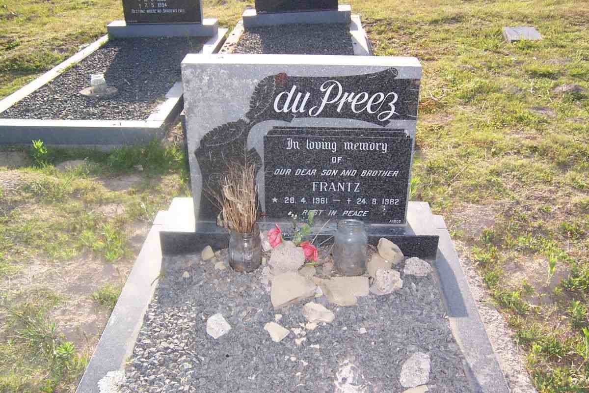PREEZ Frantz, du 1961-1982