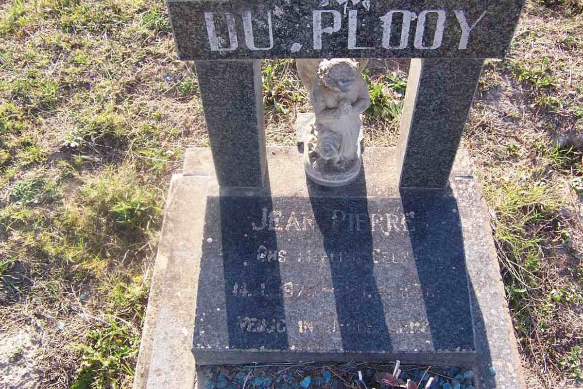 PLOOY Jean Pierre, du 1978-1978