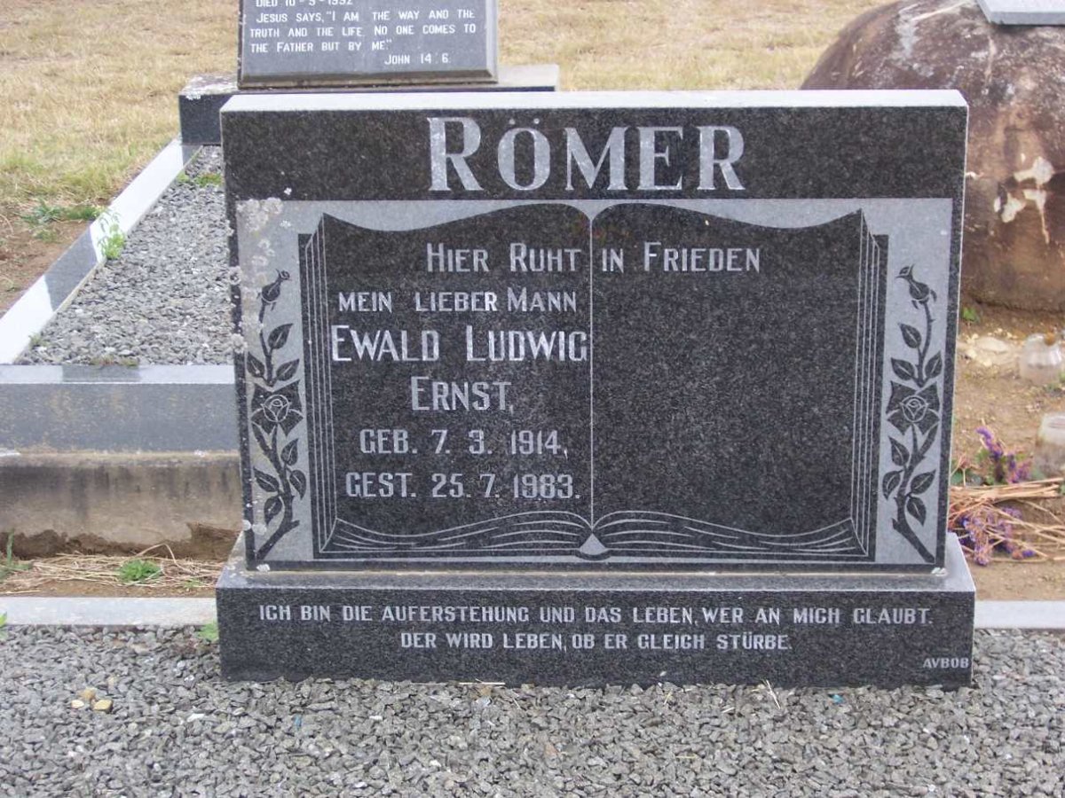 RÖMER Ewald Ludwig Ernst 1914-1983