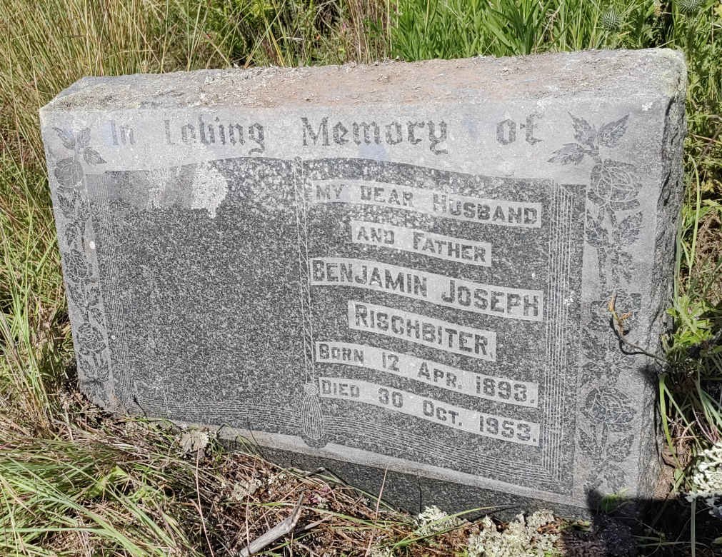RISCHBITER Benjamin Joseph 1893-1953