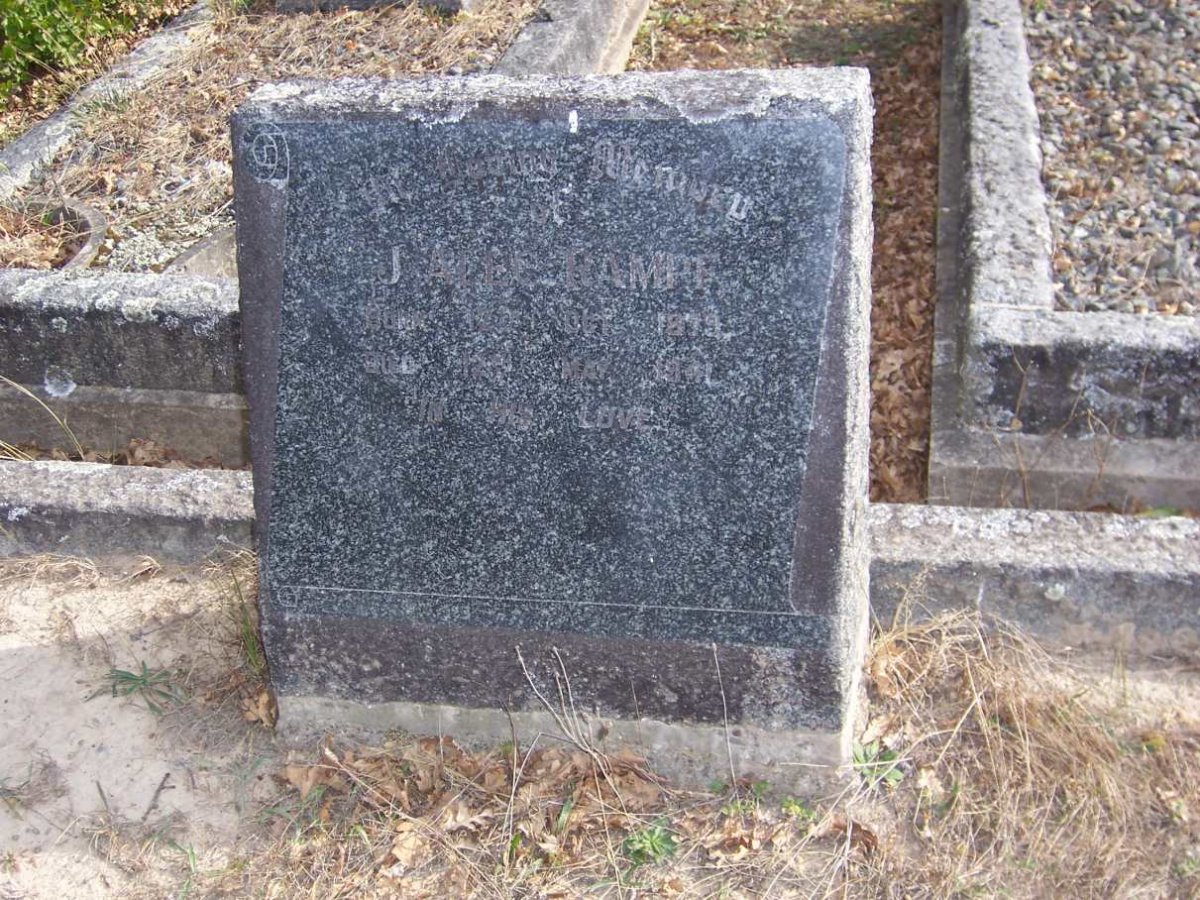 RAMPF J. Alec. 1879-1941