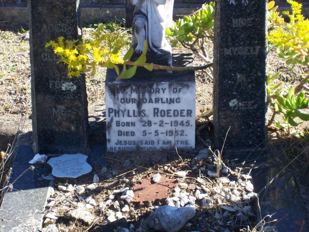 ROEDER Phyllis 1945-1952