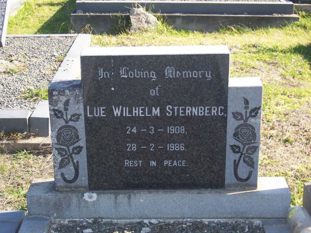 STERNBERG Lue Wilhelm 1908-1986