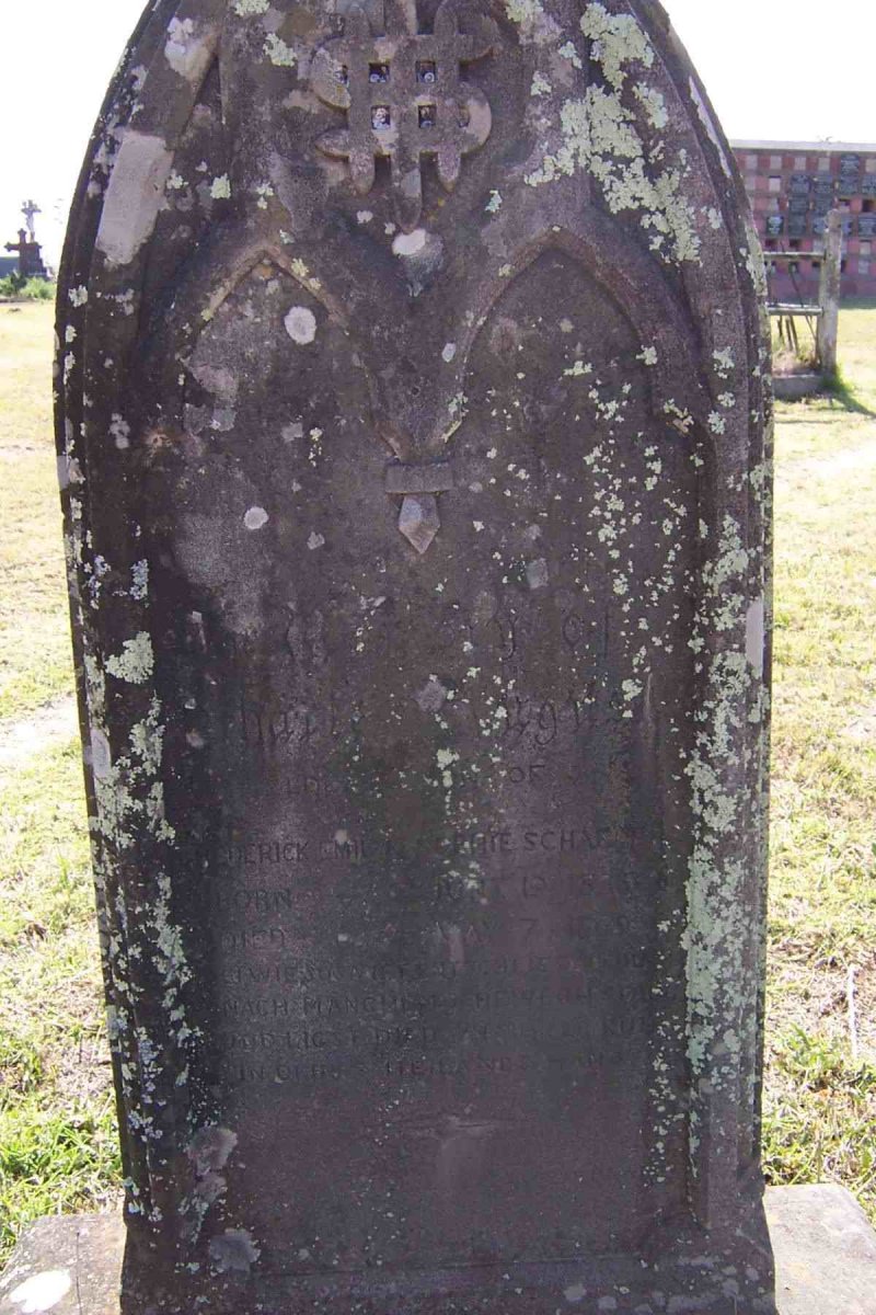 SCHAEFFER Charles  August 1865-1869