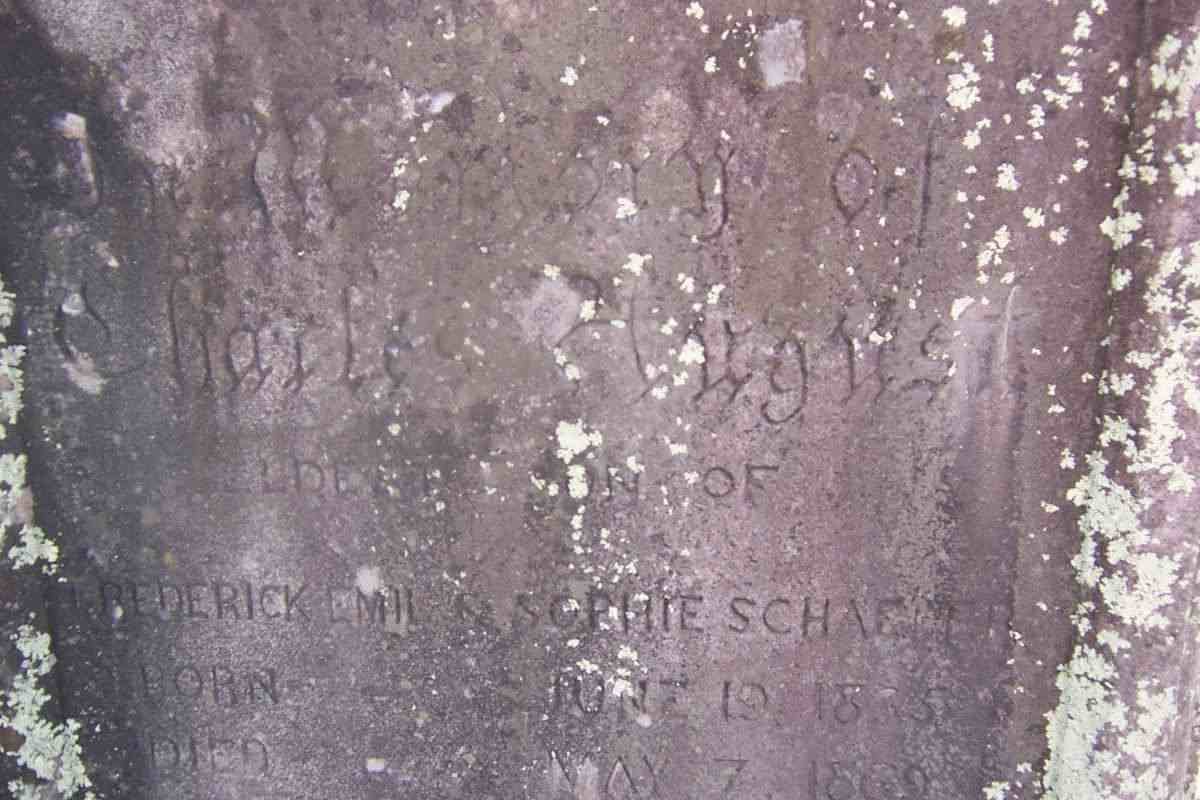 SCHAEFFER Charles August 1865-1869