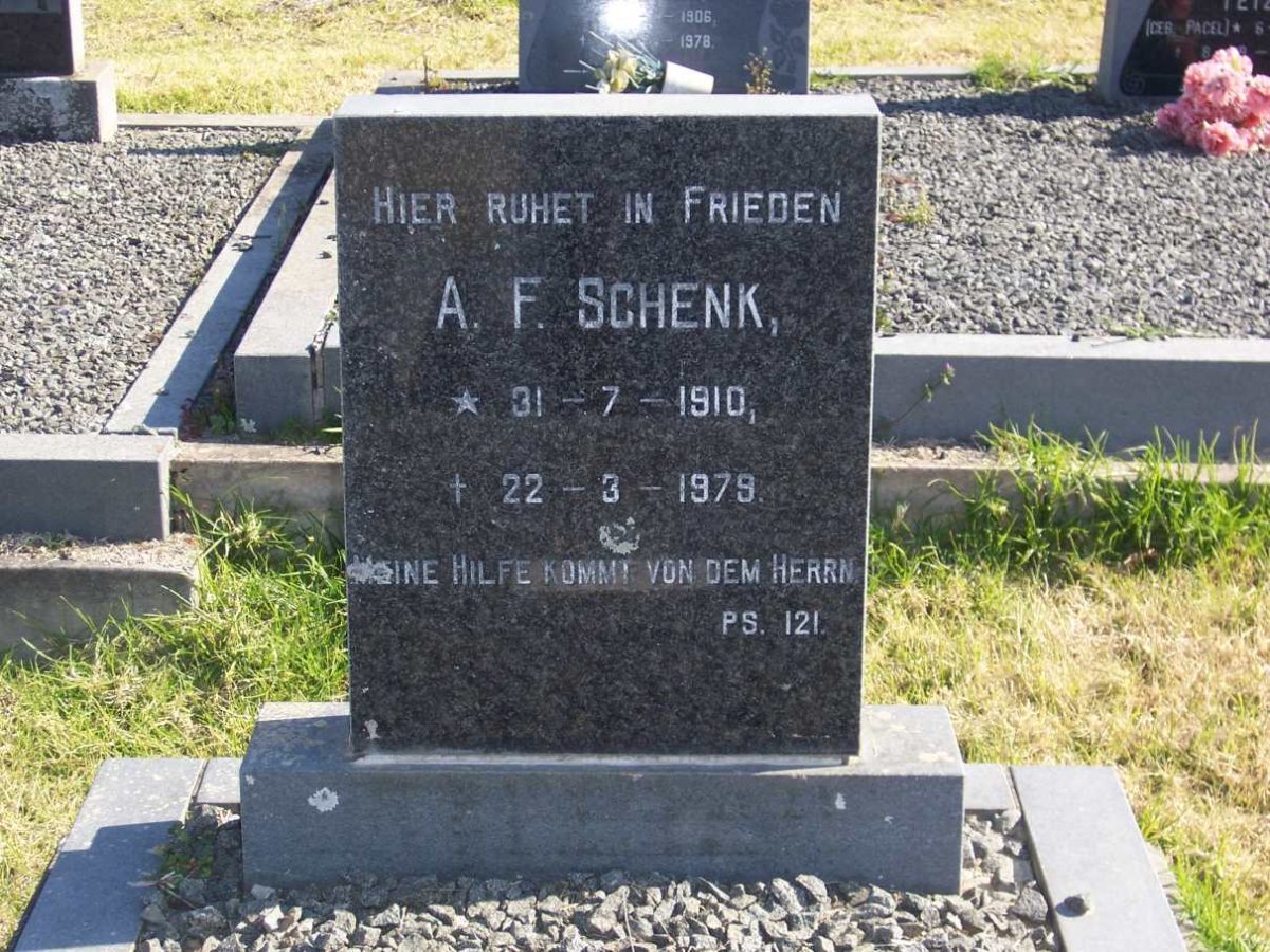 SCHENK A.F. 1910-1979