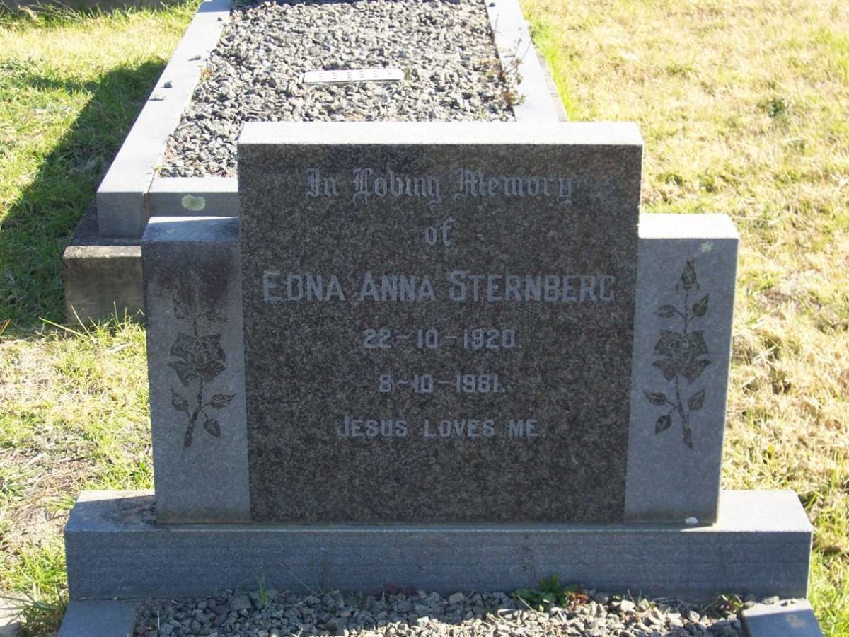 STERNBERG Edna Anna 1920-1981
