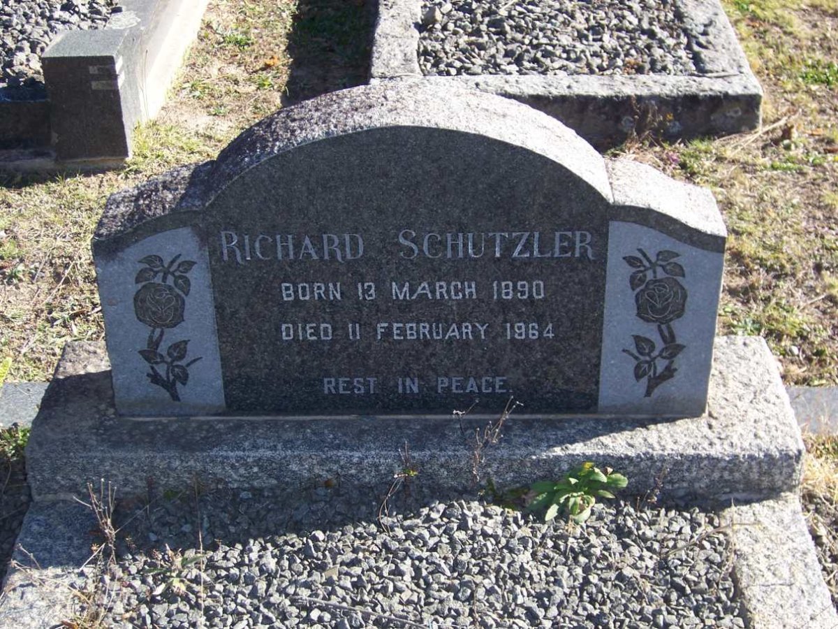 SCHUTZLER Richard 1890-1964