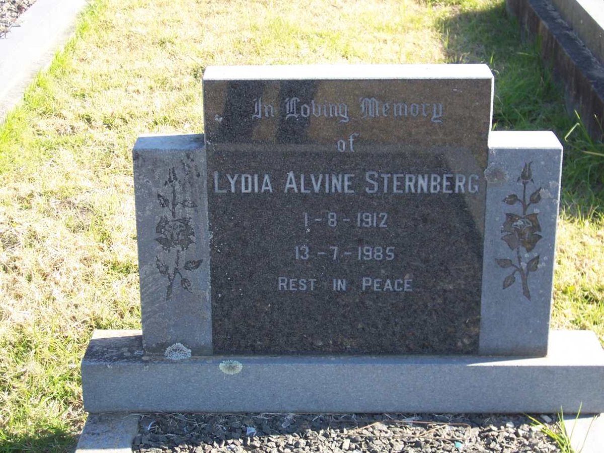 STERNBERG Lydia Alvine 1912-1985