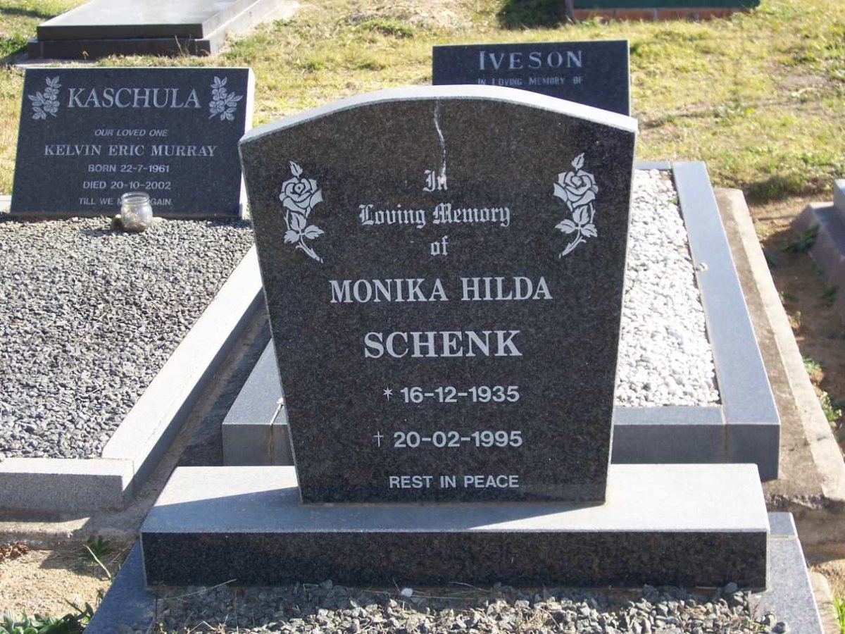 SCHENK Monika Hilda 1935-1995