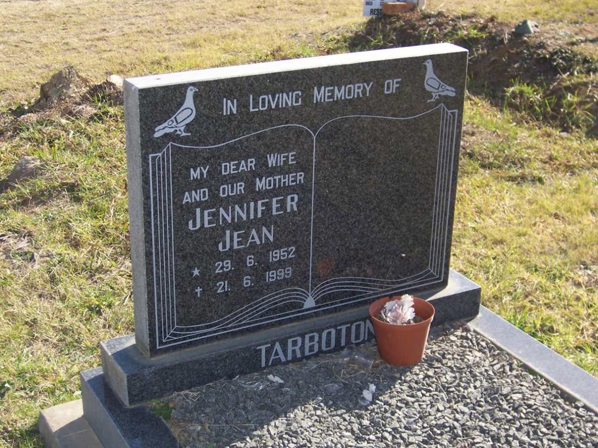 TARBOTON Jennifer Jean 1952-1999