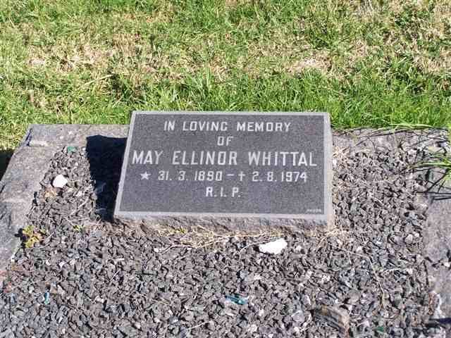 WHITTAL May Ellinor 1890-1974