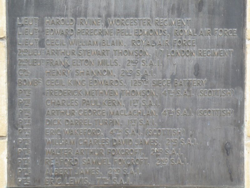 4. Memorial 1914-1918