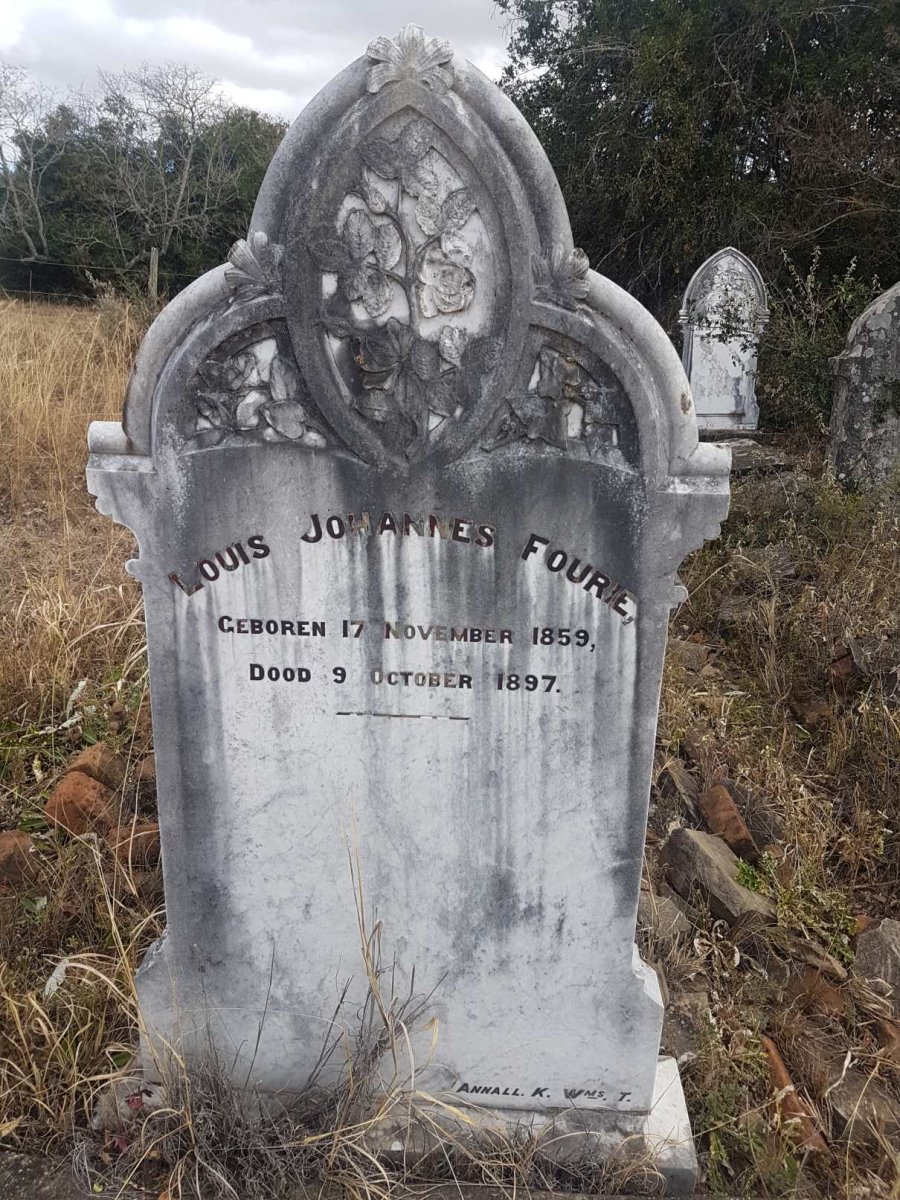 FOURIE Louis Johannes 1859-1897