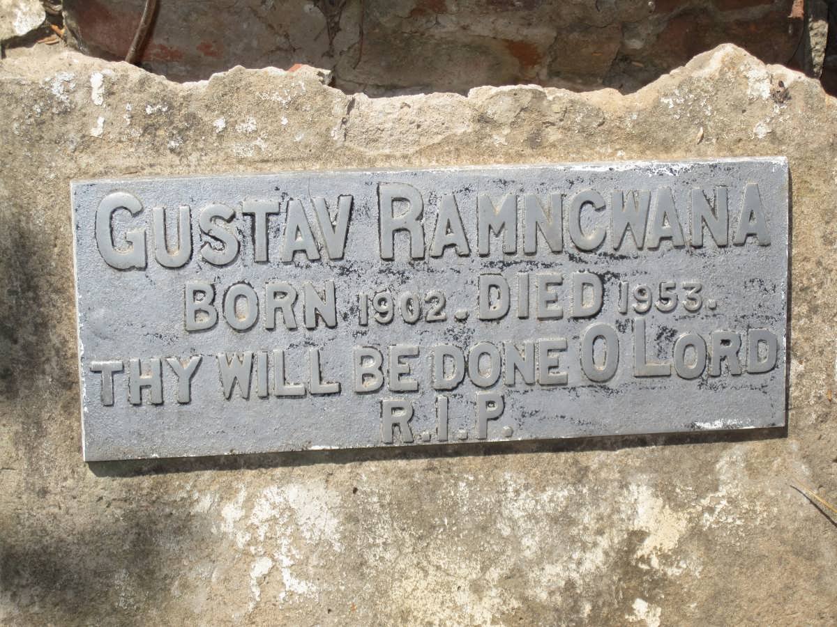 RAMNCWANA Gustav 1902-1953